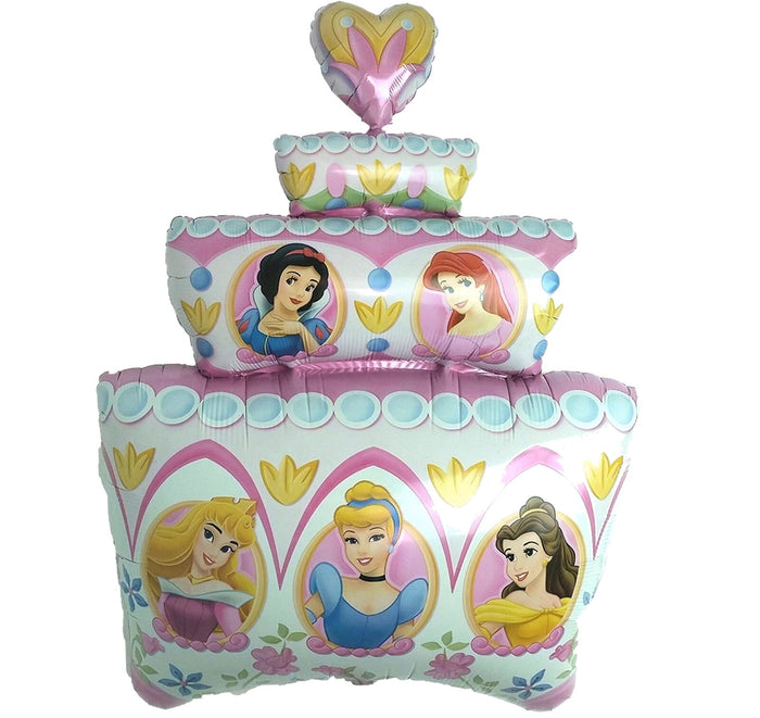 Disney Princesses Birthday Cake Giant Super-Shape 38" Party Balloon