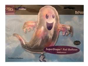 Prismatic Ghost 37" Jumbo Super-Shape Halloween Party Balloon