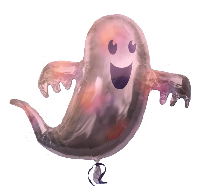 Prismatic Ghost 37" Jumbo Super-Shape Halloween Party Balloon