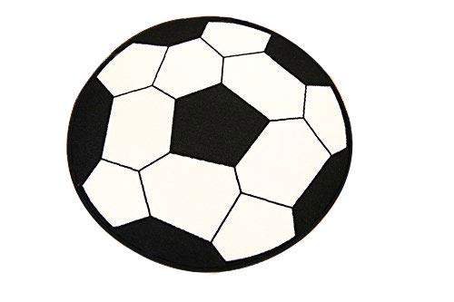Soccer Ball Round 3'3" (39") Sports Kids Rug