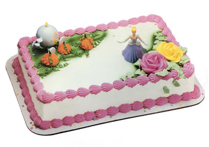 1st girl birthday pink fondant flower (cake topper PM to check)