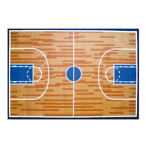 Basketball Court Sports Rug