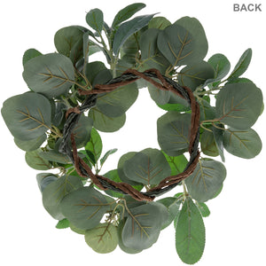 Eucalyptus Lambs Ear 14” Wreath NEW Home Seasonal Spring / Wedding Decor