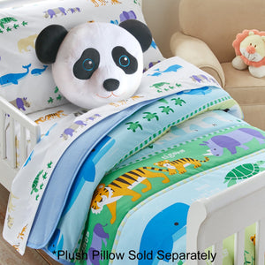 Panda Shaped Plush Pillow 12"