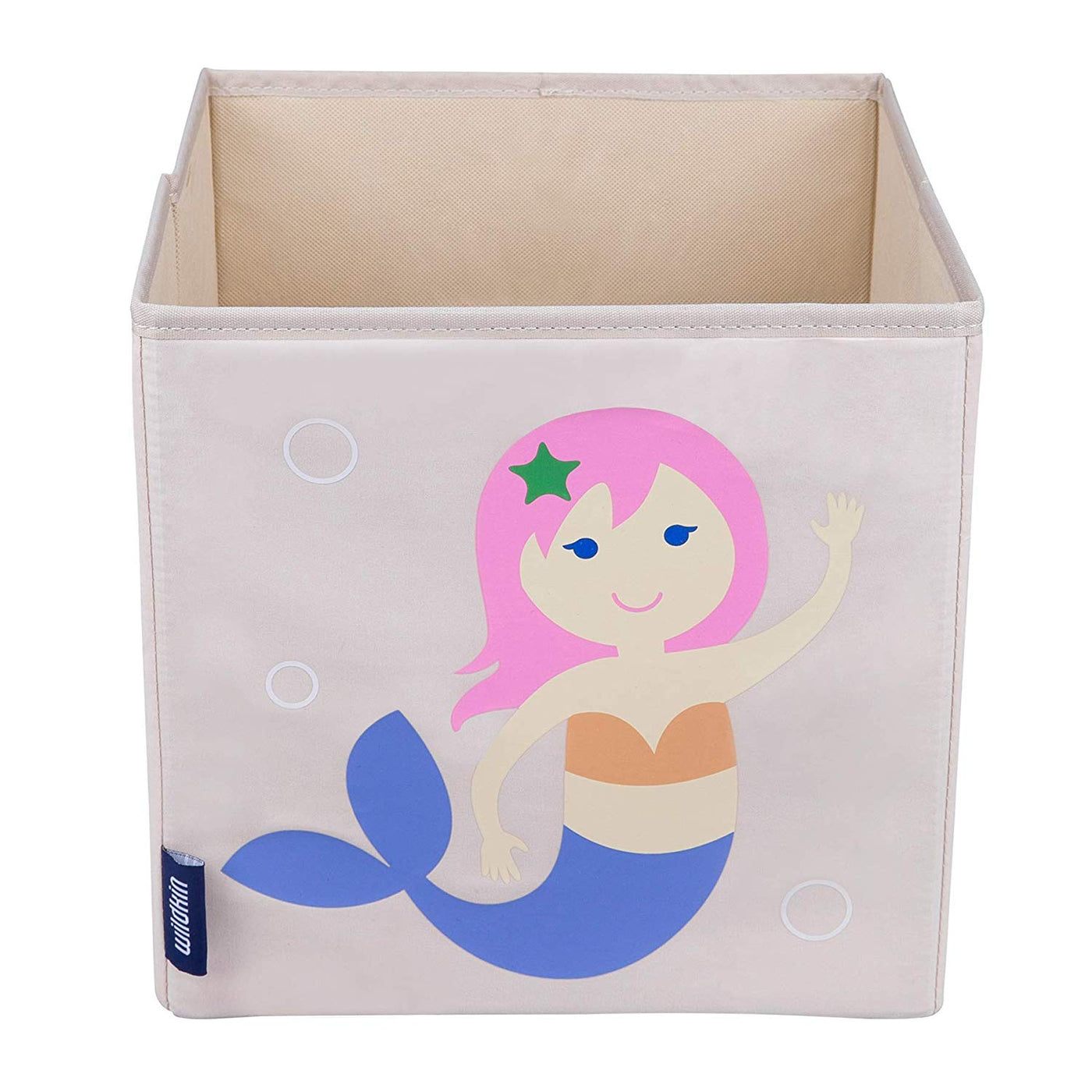 Mermaid 10 Cube Canvas Toy Storage Box / Bin –