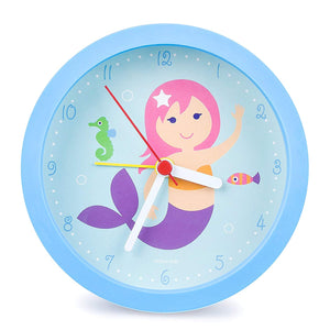 Mermaid Blue Alarm Clock 5"