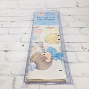 Precious Moments Baby Boy Wall Decals 26" x 20" Sheet Peel and Stick Stickers 2000 Large Sheet by Sunworthy