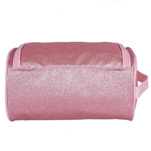 Pink Glitter Toiletry Bag