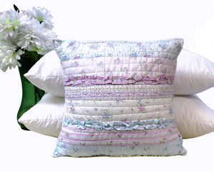 Lavender Lace Decorative Pillow