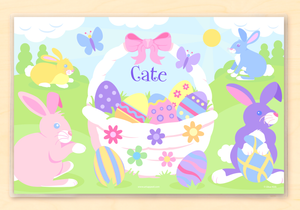 Easter Basket Girl Placemat