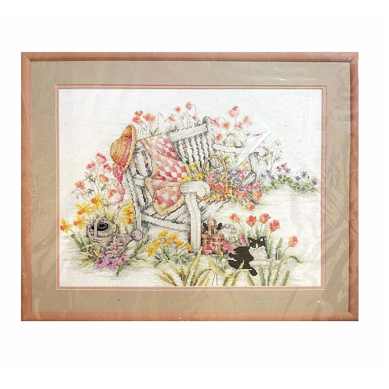 Disney Tinkerbell Mini Counted Cross Stitch Kit with Frame 2.5