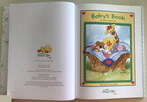 Vintage New Little Suzy's Zoo Fill-In Baby Memory Record Book The First Tender Years - Animals In A Laundry Basket Duck Bear Bunny Giraffe Elephant 2006 Suzy Spafford