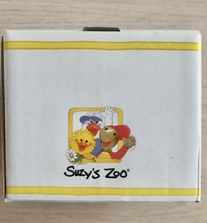 Suzy's Zoo Suzy Ducken and the Daisies Vintage Ceramic Collectible Mug 1993 12 oz Cup