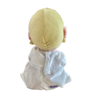 Vintage Precious Moments Baby Girl Plush Praying Doll 9" Toy Soft Rag Bedtime Pal