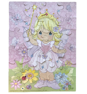 Precious Moments Puzzle Sweet Princess Butterfly Fairy 24 Pieces 8.25" x 11" 35th Anniversary