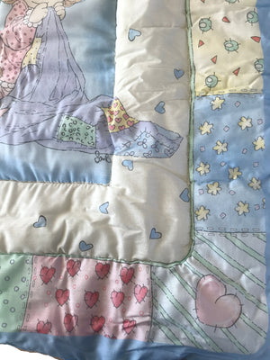 NEW Vintage Precious Moments Sweet Dreams From Heaven Blankets & Pajamas Boy Girl Baby Crib Bedding Set Nursery Bedroom Collection Rare 1999
