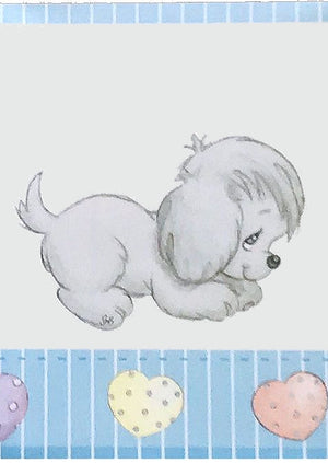 New Vintage Precious Moments Baby Animals Nursery Wall Border Set 47 FT Peel & Stick Bear Puppy Bunny Kitty Elephant