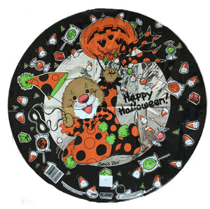 Suzy's Zoo Ollie Pumpkin Clown Happy Halloween 18" Party Balloon