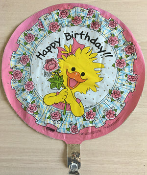 Suzy's Zoo Suzy's Happy Birthday Roses From All of Us 18" Party Balloon