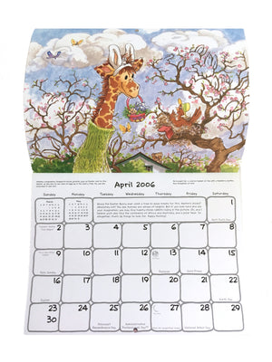 Collector's Suzy's Zoo Appointment Wall Calendars 2003 2006