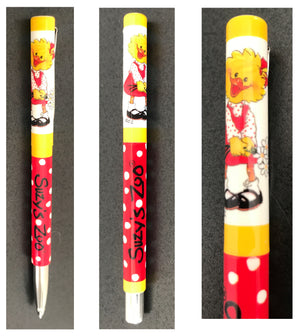 Suzy's Zoo Collectible Pens - Suzy Ducken, Jack Quacker, Ollie Marmot