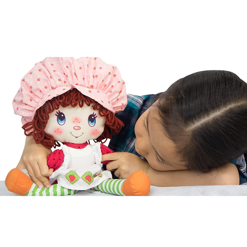 Classic Strawberry Shortcake 1980's Look Collectible Rag Doll Stuffed ...