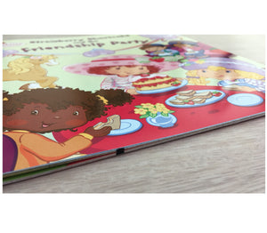 Strawberry Shortcake and the Friendship Party Paperback Book with Friendship Card