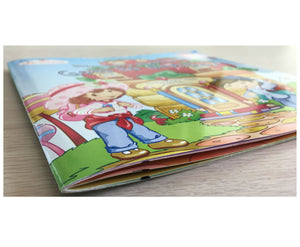 Strawberry Shortcake Goes to School Paperback Book with I Love School Poster
