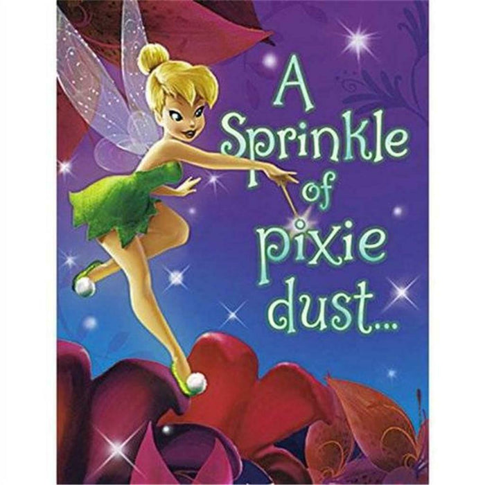 Tinkerbell Purple Birthday Party Invitation Cards 8 CT