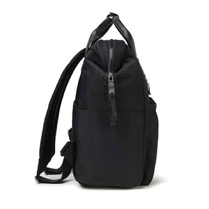 Baggallini Black Backpack Bag Soho Laptop Travel Office School Handbag Black New Bagg
