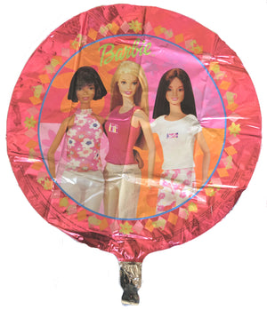 Hipp Barbie & Friends 18" Birthday Embrace Party Balloon - Caucasian, Ethnic, Hispanic, African-American