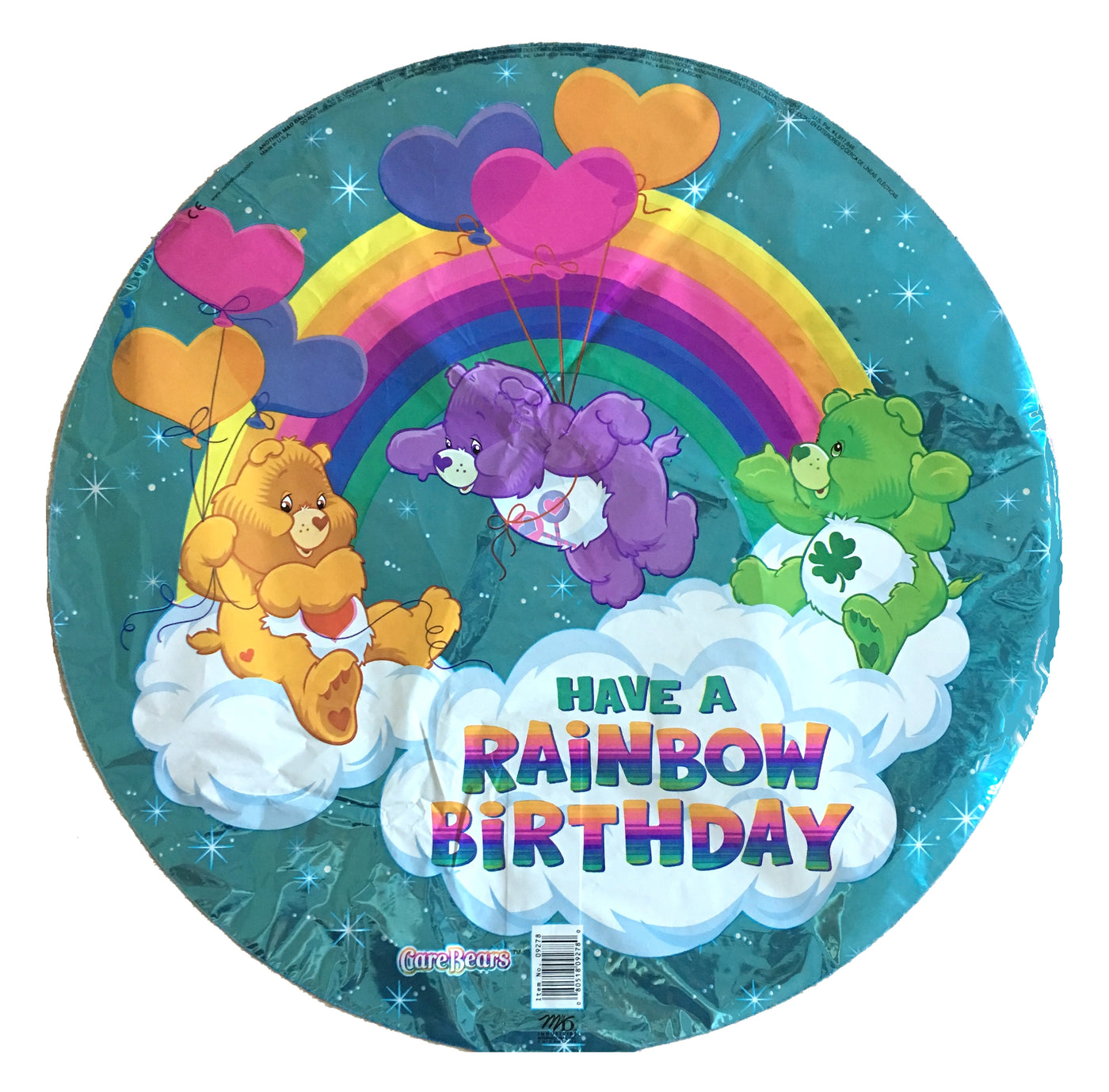 Care Bears 'Have A Rainbow Birthday' Foil Mylar Balloon (1ct)