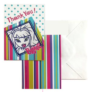 Bratz Thank You Cards 8 CT Party