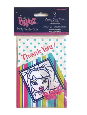 Bratz Party Perfection Thank You Cards 8 CT