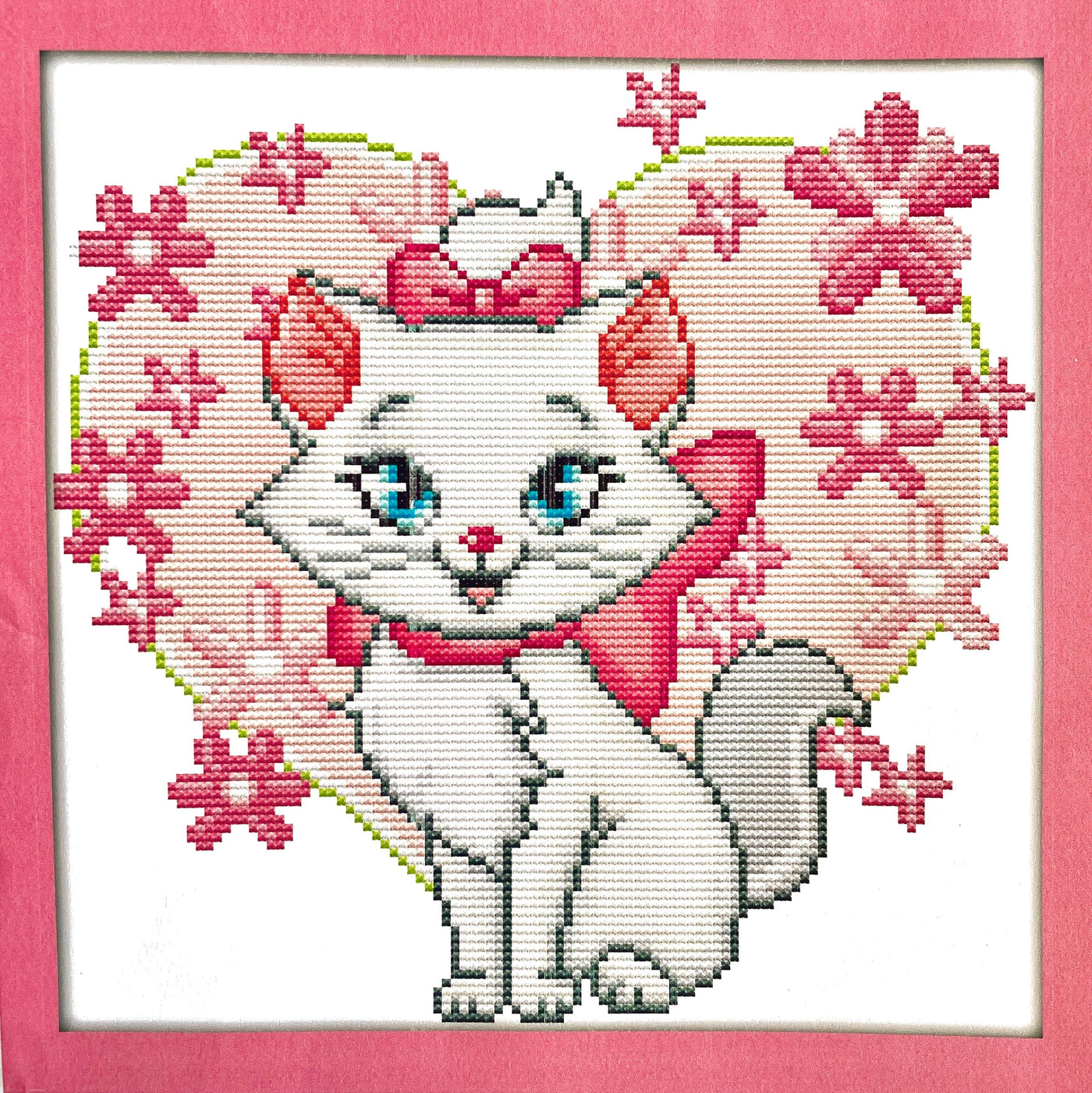 The Cat Tapestry Cross Stitch Pattern PDF