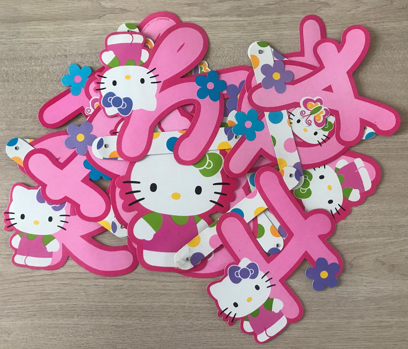 Hello Patsy Banner Happy Birthday Hello Kitty Banner