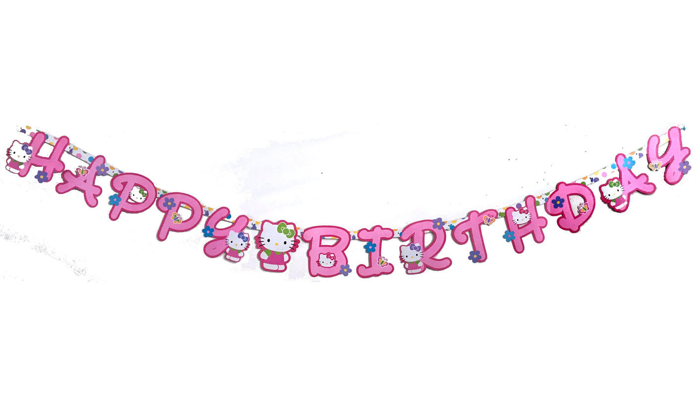 Hello Kitty Happy Birthday Banner Printable Hello Kitty Happy Birthday Banner Printable