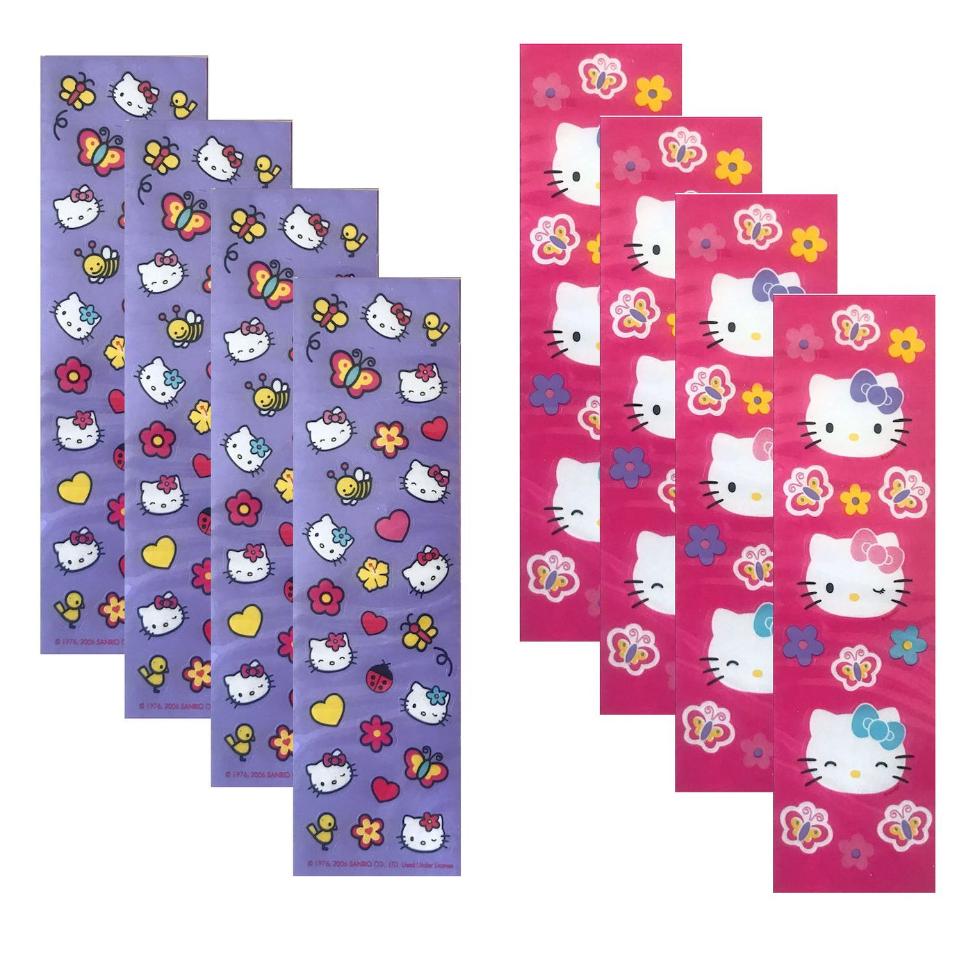Sanrio stickers sheet sets ~ 6 sheets per pack