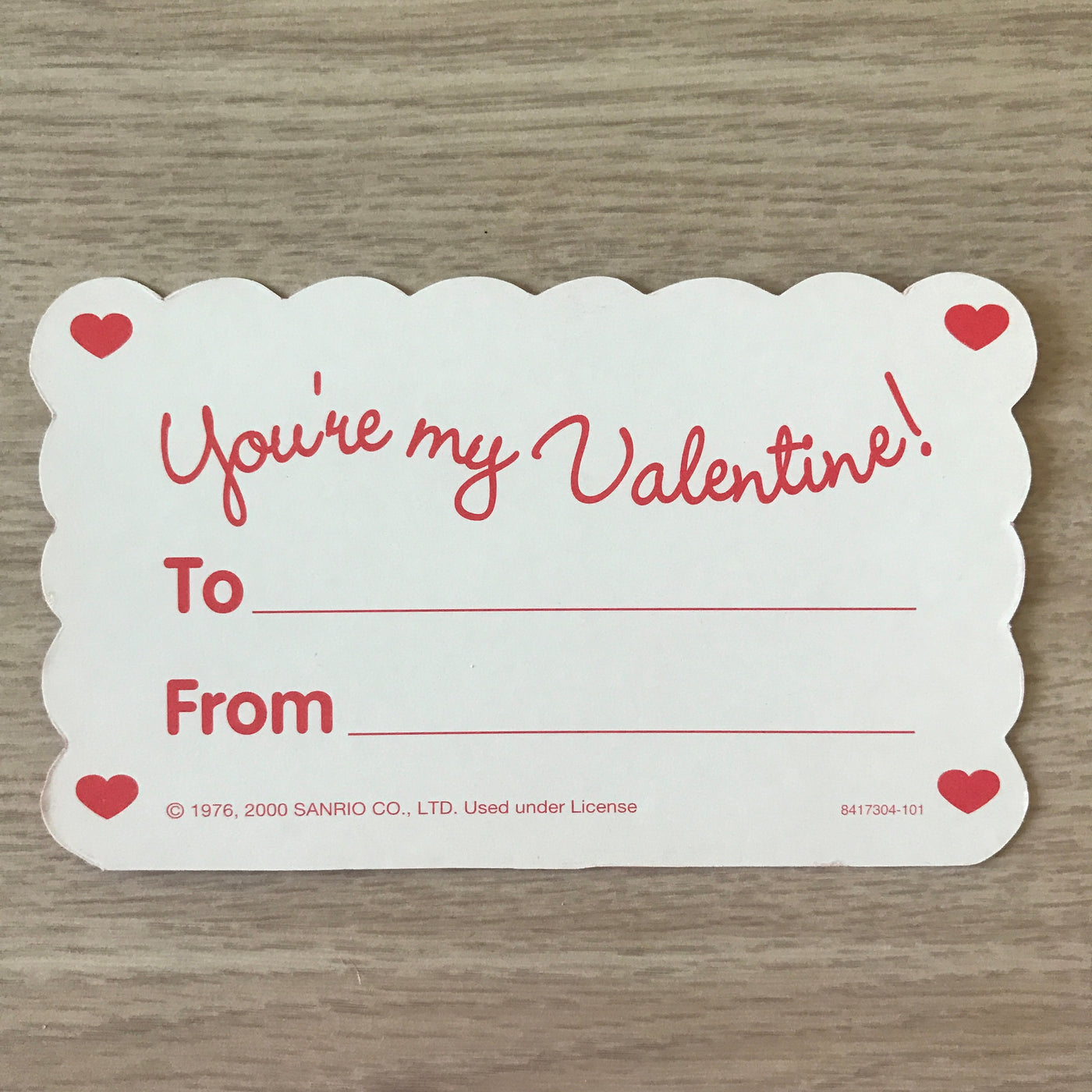 Sanrio Valentine's Day Greeting Cards & Invitations