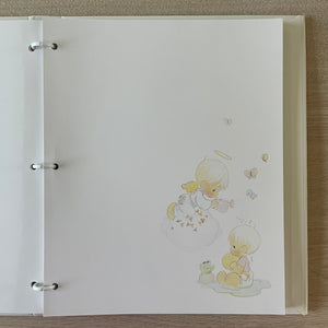 New Vintage Rare Precious Moments Baby Boy Fill-In Memory Book Photo Keepsake Baby's First Year Little Sailor 1997 Refillable With Gift Box