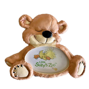 Little Suzy's Zoo Boof Brown Baby Bear Keepsake Photo Frame for 2.5" x 3.5" Photo