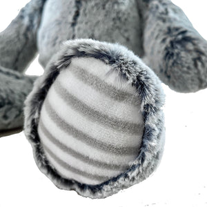 Ebba Cuddlers Cute Modern Grey Rocko Raccoon Plush Toy Stuffed Animal 14” Soft Baby Kids Child by Aurora World