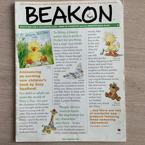 Vintage Suzy's Zoo Fan & Collector Club Magazine Issue - Beakon 9 - News of Duckport and the Greater Beak Isles