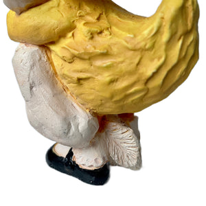 Vintage Suzy’s Zoo Suzy Ducken Holding Pillow Collectible Figurine Statue by Suzy Spafford United Design Corp Rare