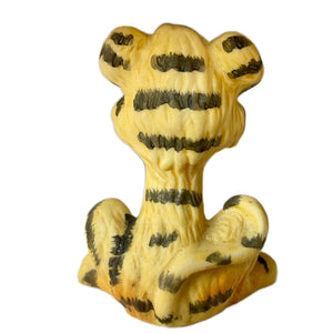 Vintage Tiger with Flower Suzy’s Zoo Figurine by Suzy Spafford Collectible Statue Enesco 1977
