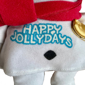 Christmas Ziggy Doll Snowman Happy Jollydays Plush Message Messenger Stuffed Toy by Russ Vintage Rare 7" 2005 Collectible