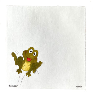 Suzy's Zoo Ribbert Jumping Frog Memo Note Pad 2pc Sheet Set