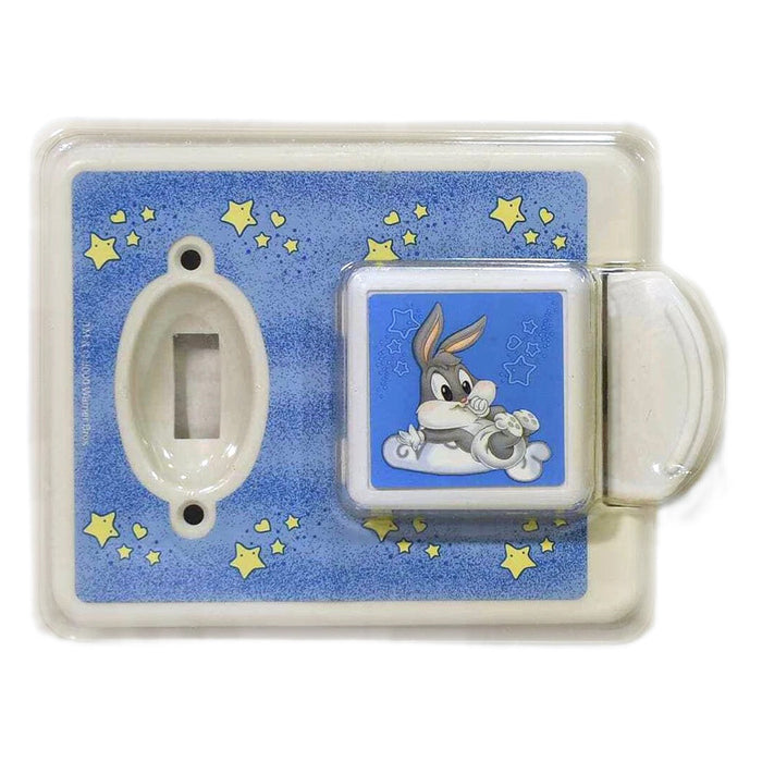 Baby Looney Tunes Vintage Nursery Switchplate Night Light Lamp Little Bugs Bunny by Dolly