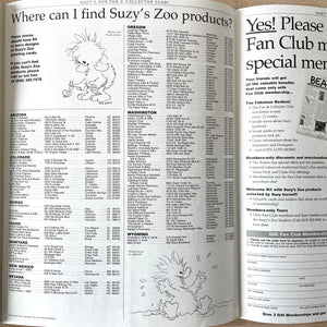Vintage Suzy's Zoo Fan & Collector Club Magazine Issue - Beakon 9 - News of Duckport and the Greater Beak Isles