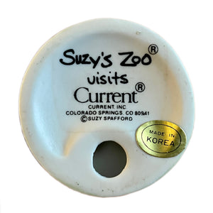 Vintage Suzy’s Zoo Suzy Ducken Hello Sunshine 4" Porcelain Statue Ceramic Figurine Suzy Spafford Collectible New